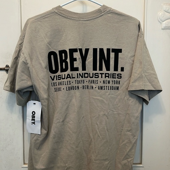 NEW. 2/$55 Obey T shirt - Picture 1 of 2
